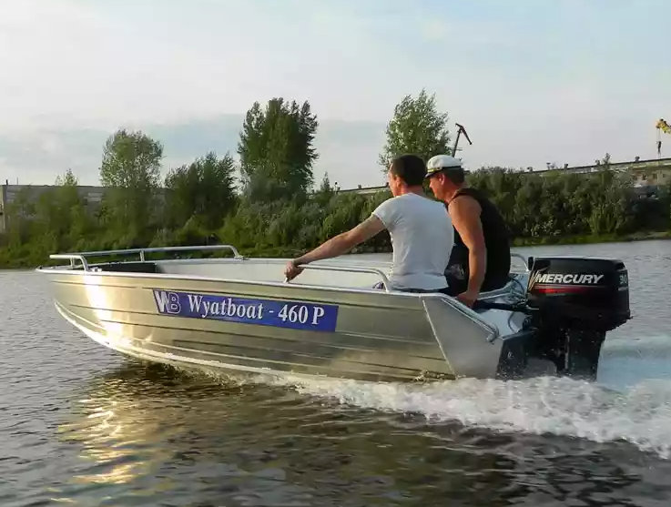 Алюминиевая лодка Wyatboat-460 P в Вологде