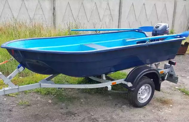 Стеклопластиковая лодка Neman-340 (тримаран) в Вологде