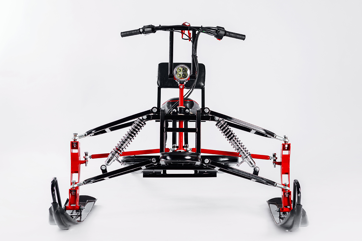 Лыжный модуль IKUDZO с подогревом ручек пластиковые лыжи в Вологде