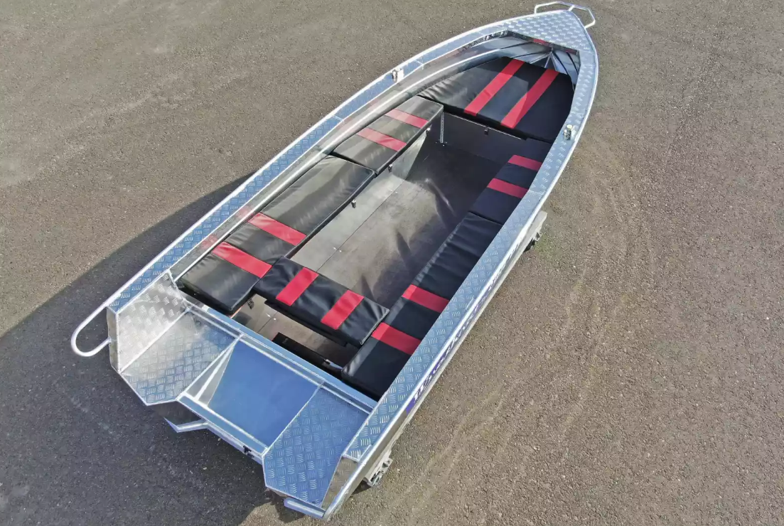 Алюминиевая лодка Wyatboat-390РМ увеличенный борт в Вологде
