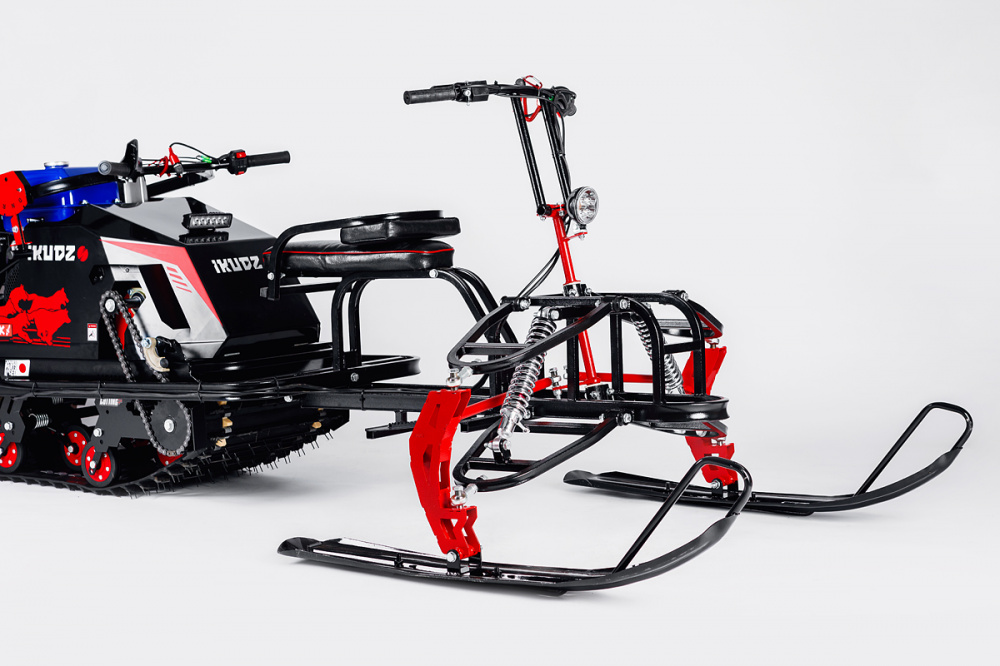 Лыжный модуль IKUDZO TERRAIN с подогревом ручек металлические лыжи в Вологде