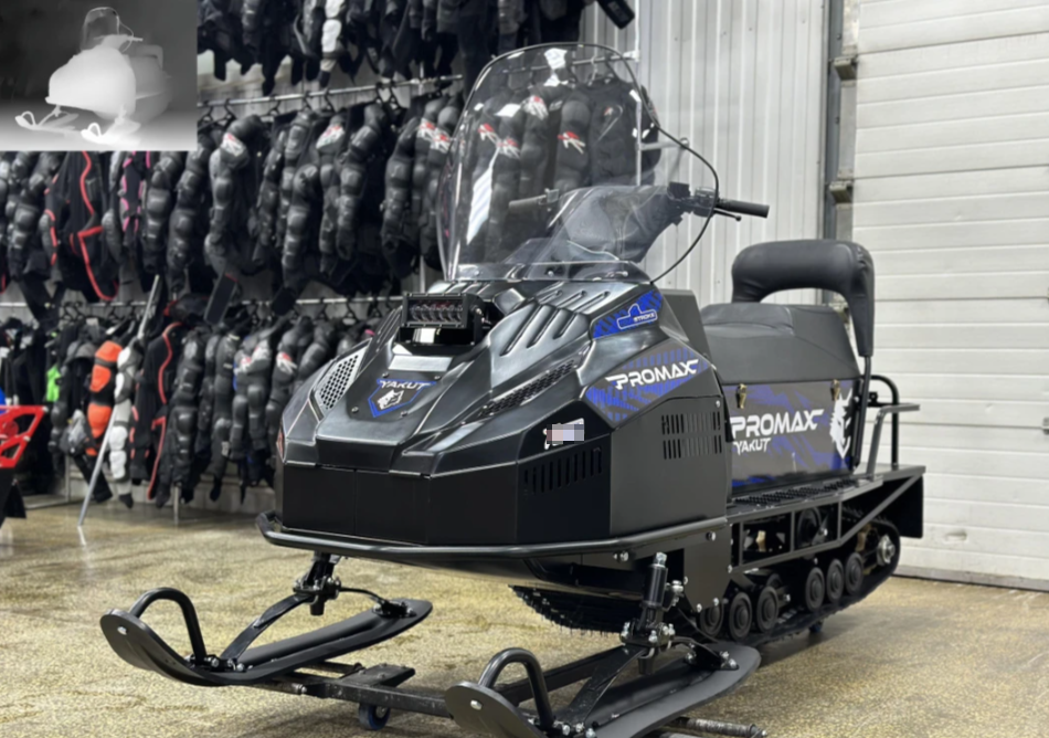 Снегоход PROMAX YAKUT R/К 500 2.0 4T 27 LONG в Вологде