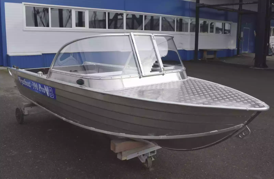Алюминиевая лодка Wyatboat-390 Pro в Вологде