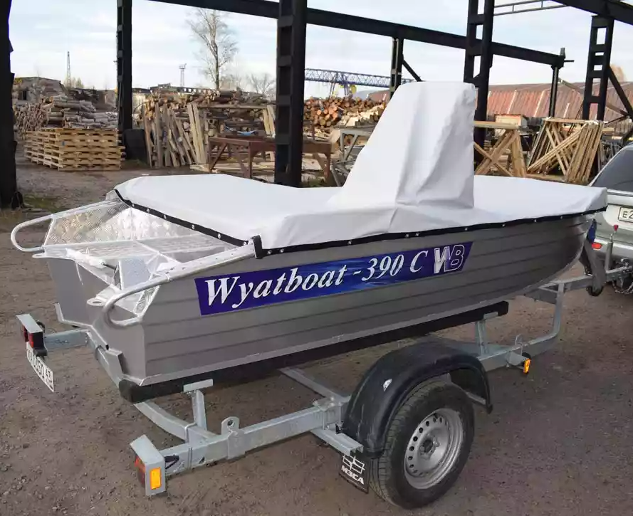 Алюминиевая лодка Wyatboat-390 C в Вологде