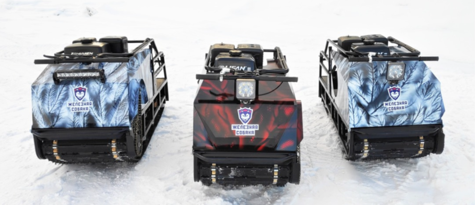 Мотобуксировщик Irondog (Железная собака) M500 20  Камуфляж Охотник в Вологде