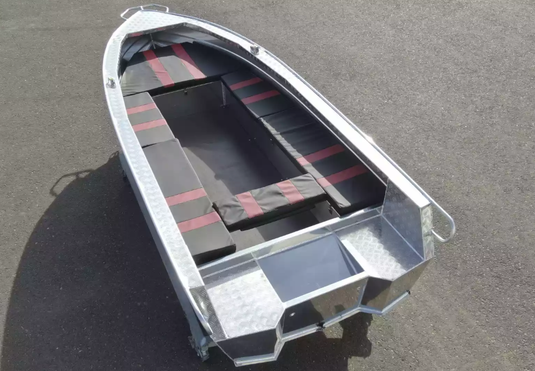 Алюминиевая лодка Wyatboat-390РМ увеличенный борт в Вологде