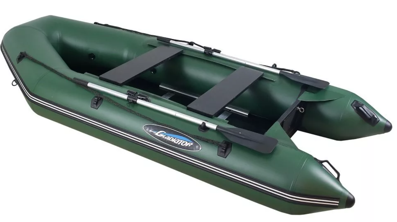 МОТОРНО-ГРЕБНАЯ ЛОДКА ПВХ GLADIATOR A 280 ТК С ФАНЕРНЫМ ДНОМ в Вологде