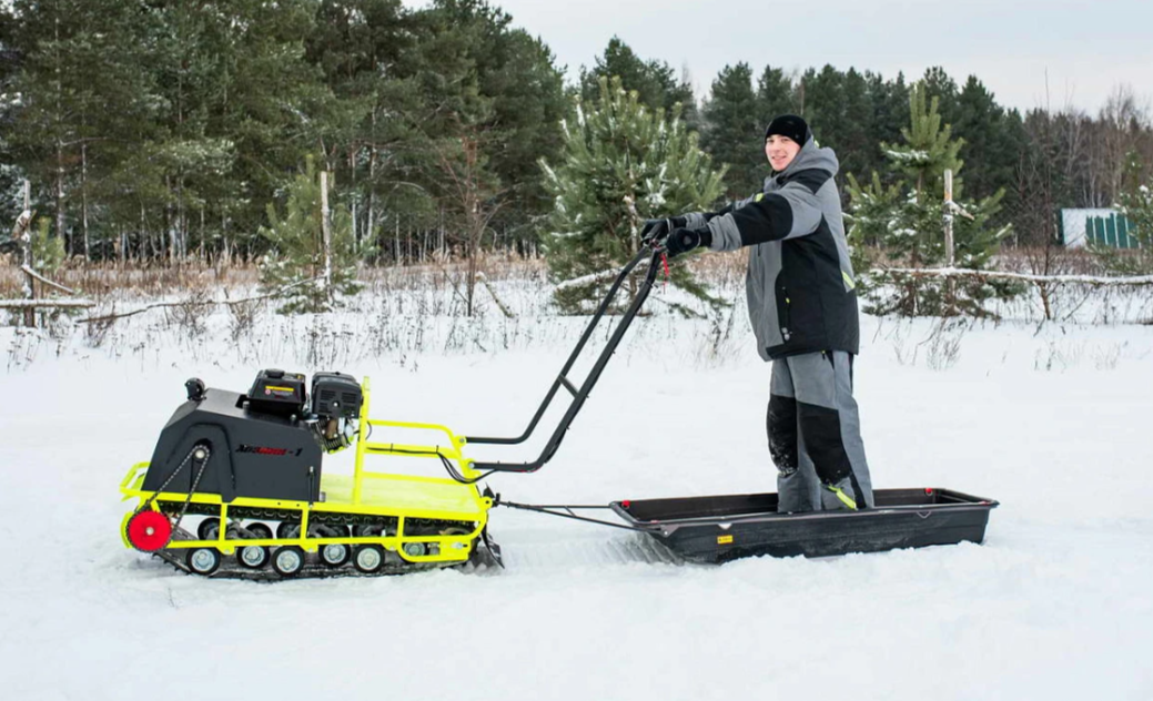 Мотобуксировщик Бурлак ХОЗЯИН-1 (капот ткань) в Вологде