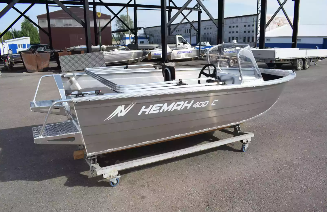 Алюминиевая лодка Неман-400 С в Вологде