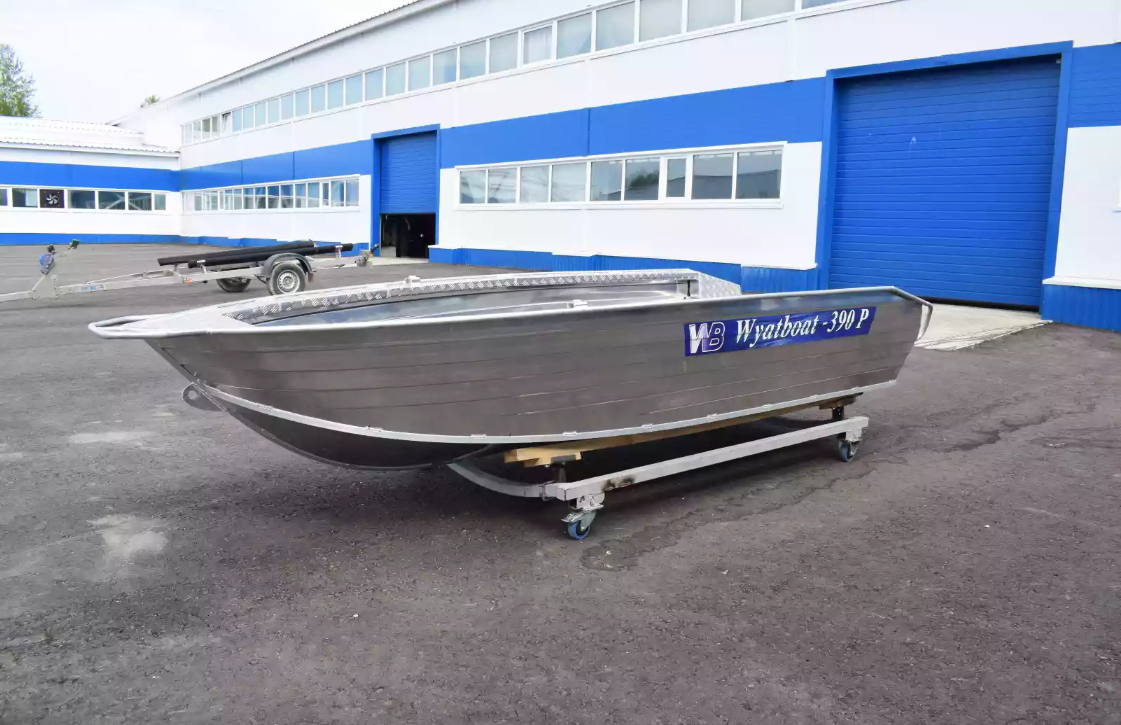 Алюминиевая лодка Wyatboat-390Р Увеличенный борт в Вологде