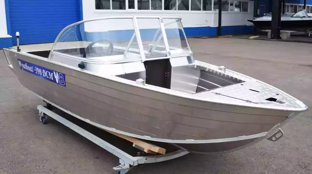 Алюминиевая лодка Wyatboat-390 DCM Увеличенный борт в Вологде