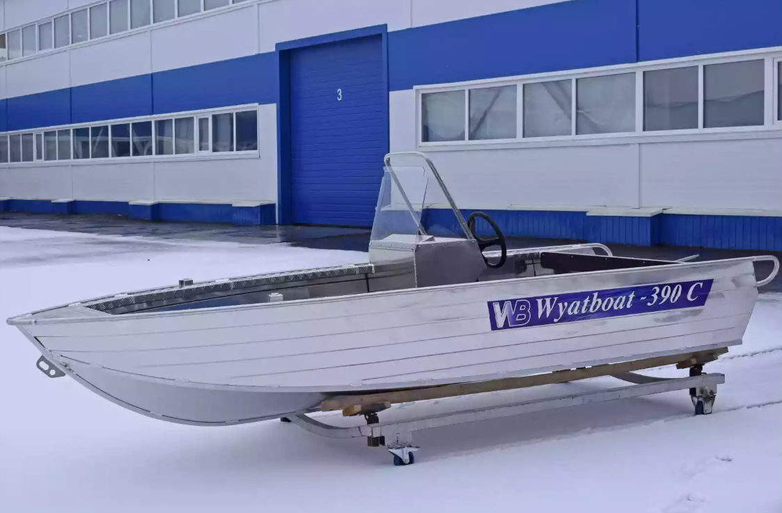 Алюминиевая лодка Wyatboat-390 C в Вологде