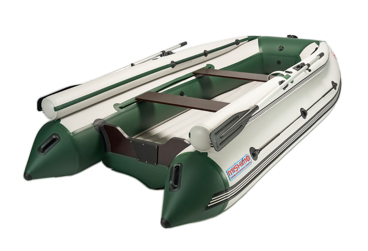 КОМПЛЕКТ ЛОДКА MISHIMO FAMILY LITE 370 + МОТОР 9,9 (15) Л.С. в Вологде