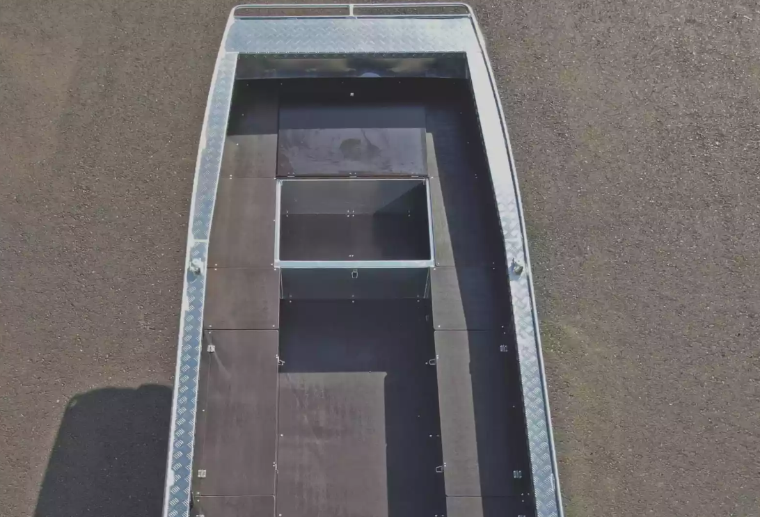 Алюминиевая лодка Wyatboat-490 Jonboat в Вологде