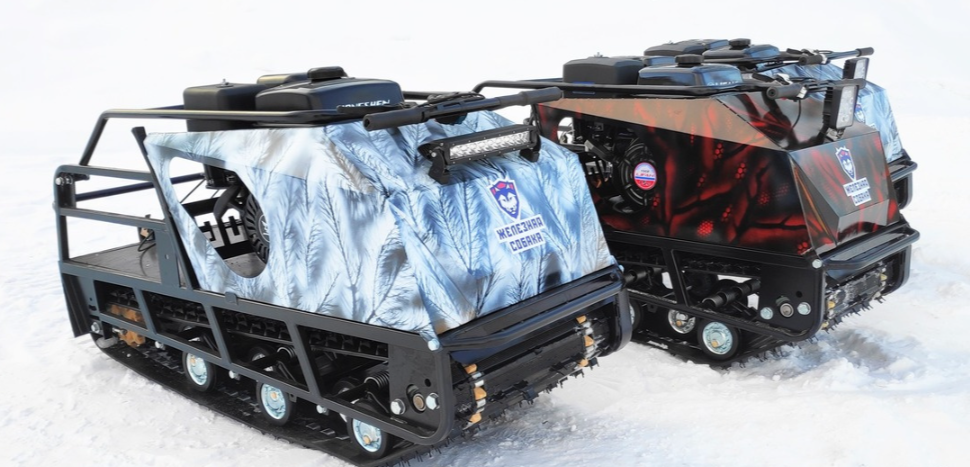 Мотобуксировщик Irondog (Железная собака) M500 20  Камуфляж Охотник в Вологде