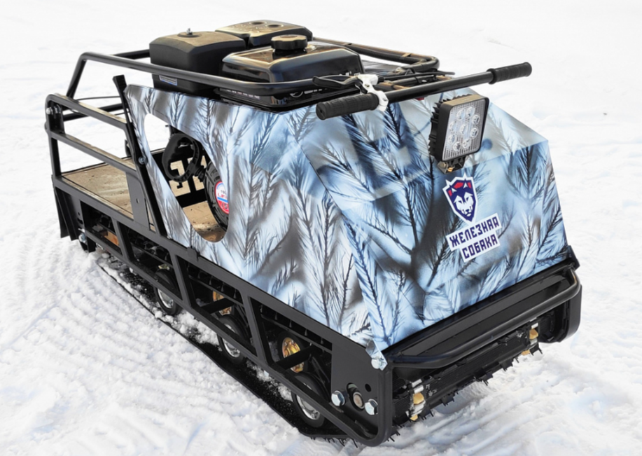 Мотобуксировщик Irondog (Железная собака) M500 20  Камуфляж Охотник в Вологде