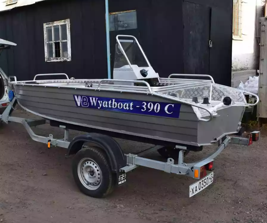 Алюминиевая лодка Wyatboat-390 C в Вологде