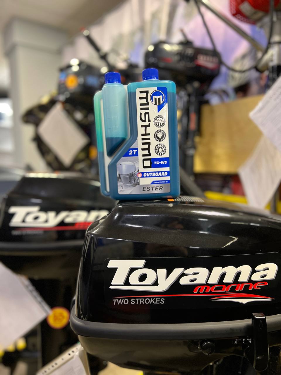 Масло MISHIMO 2T OUTBOARD (ESTER) полусинтетика 1 л в Вологде