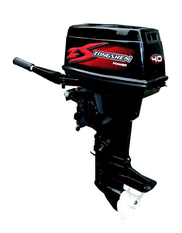 Лодочный мотор Zongshen T40 (+руль+пульт) в Вологде