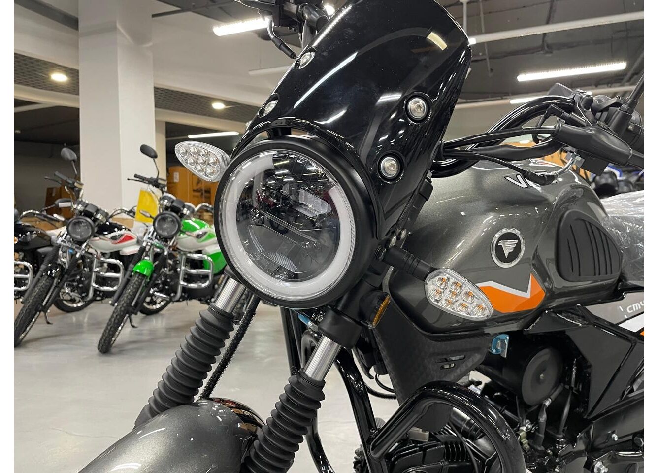 Мопед VMC NOVA 49сс (125сс) Led Full, дисковый тормоз, RKB RATO с баланс. валом, сигнализация в Вологде