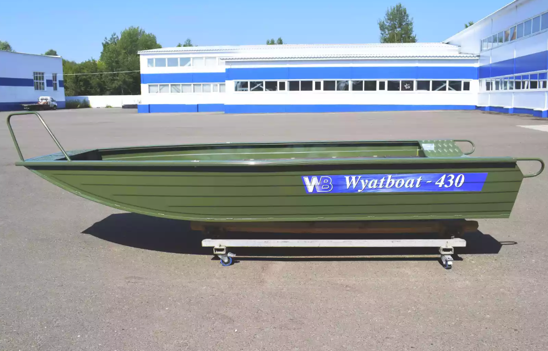 Алюминиевая лодка  Wyatboat-430 Master Fish в Вологде