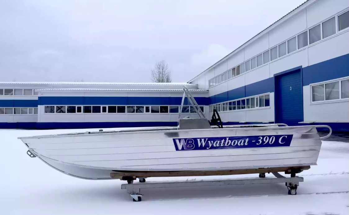 Алюминиевая лодка Wyatboat-390 C в Вологде