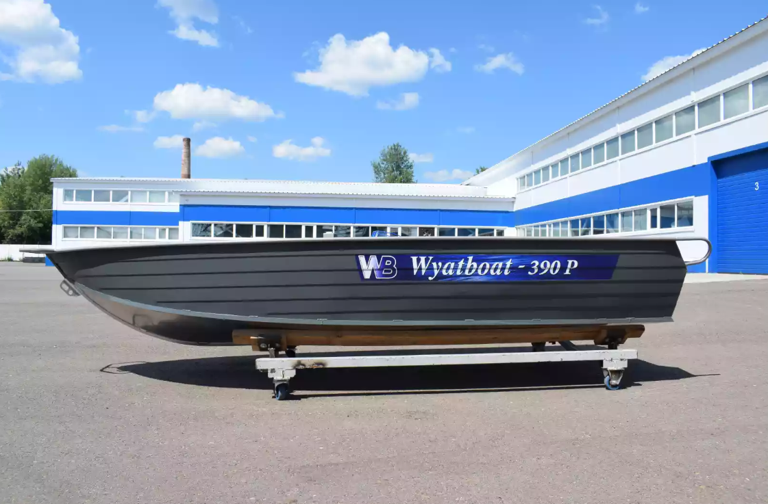 Алюминиевая лодка Wyatboat-390Р Fish в Вологде