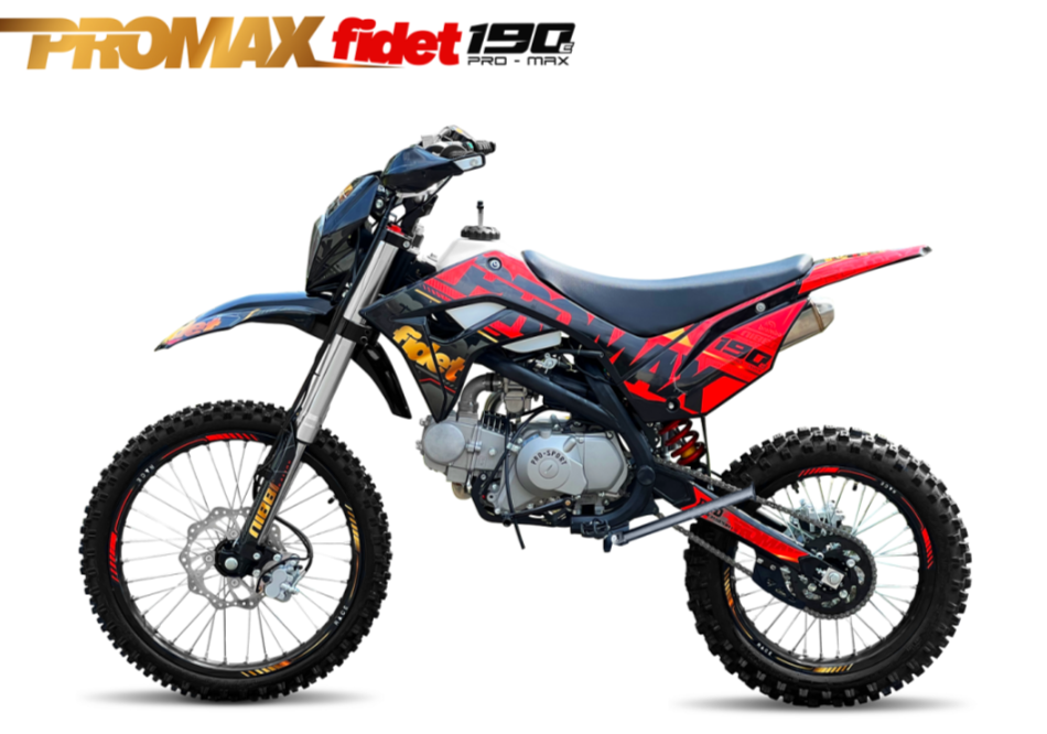 Мотоцикл (питбайк) PROMAX FIDET (ФАЙДЕТ) 190E MAX PRO LUX 19/16 в Вологде