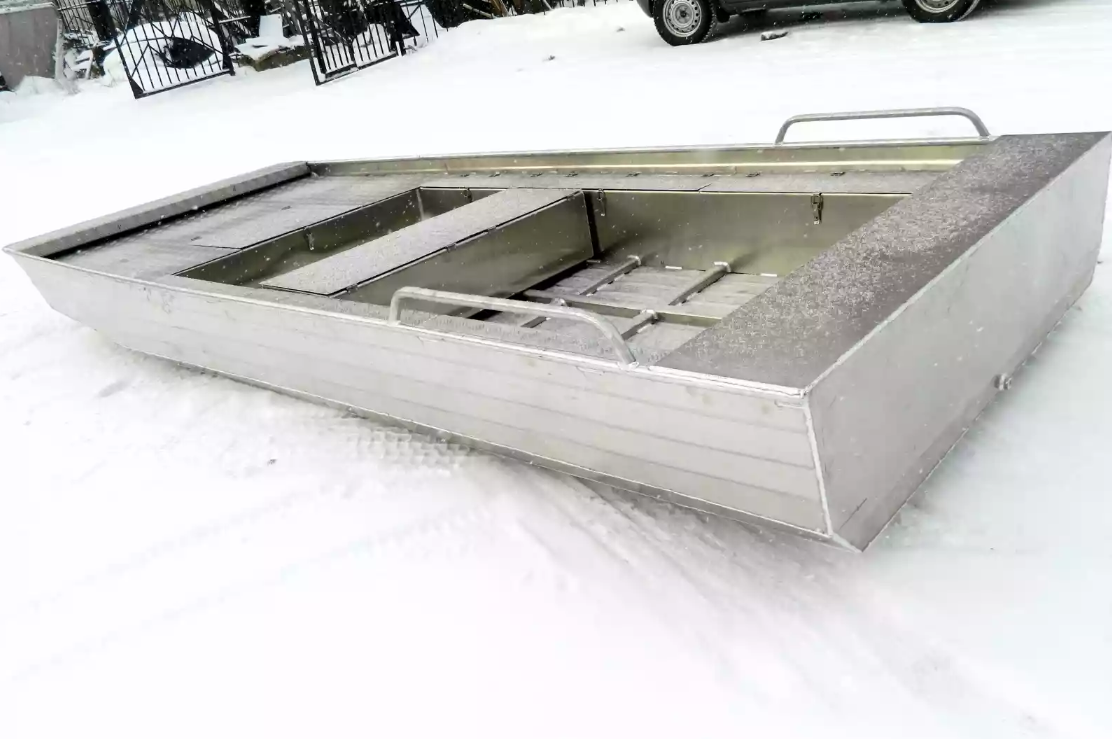 Алюминиевая лодка Wyatboat-390 Jonboat в Вологде