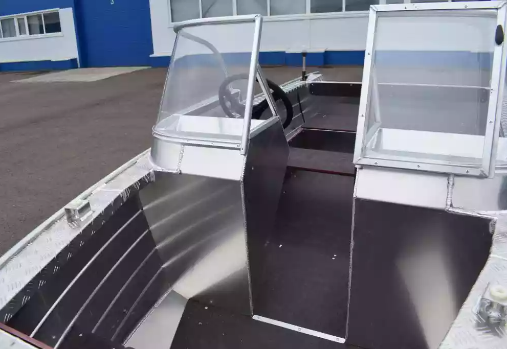 Алюминиевая лодка Wyatboat-390 DCM Увеличенный борт в Вологде