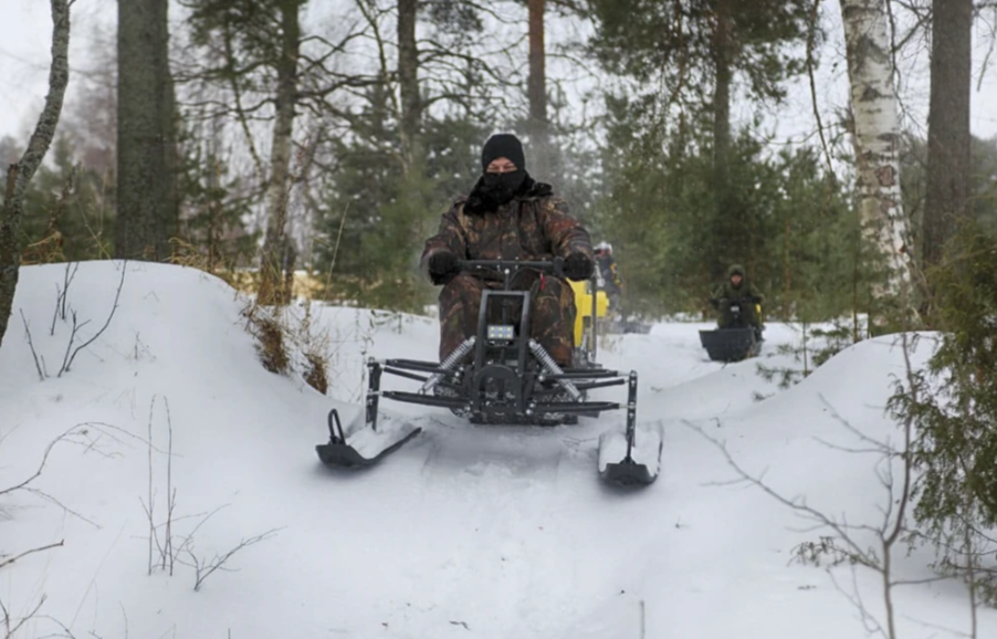 Мотобуксировщик РЫБАК PKD. PSD 15 л.с. (длинная база 1430мм) в Вологде