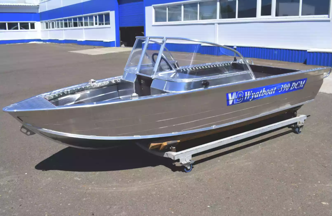 Алюминиевая лодка Wyatboat-390 DCM в Вологде