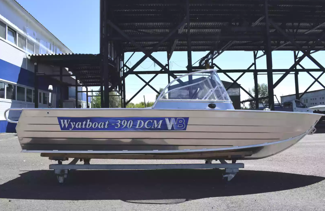 Алюминиевая лодка Wyatboat-390 DCM в Вологде