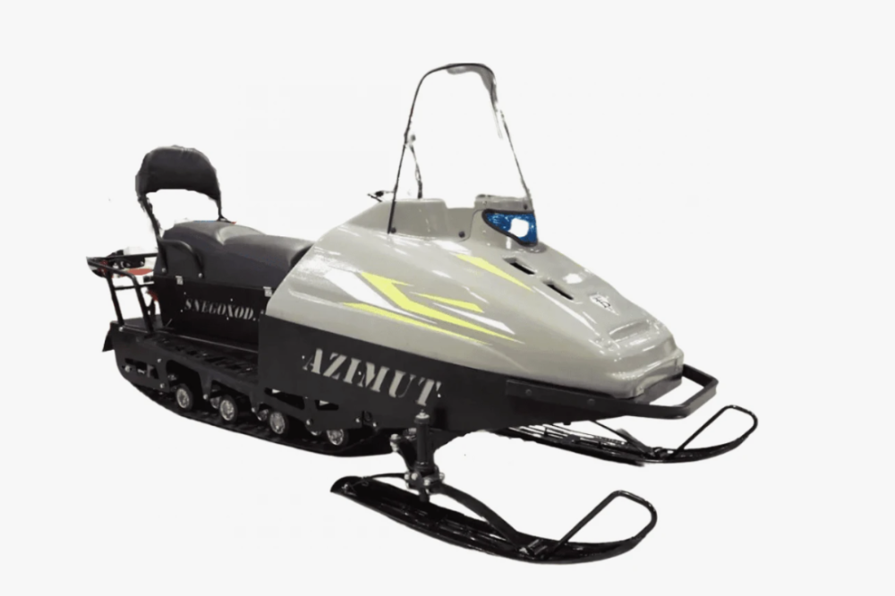 Миниснегоход Бурлак Азимут 20 л.с. , эл.запуск, реверс, тормоз гидравл, капот серый в Вологде