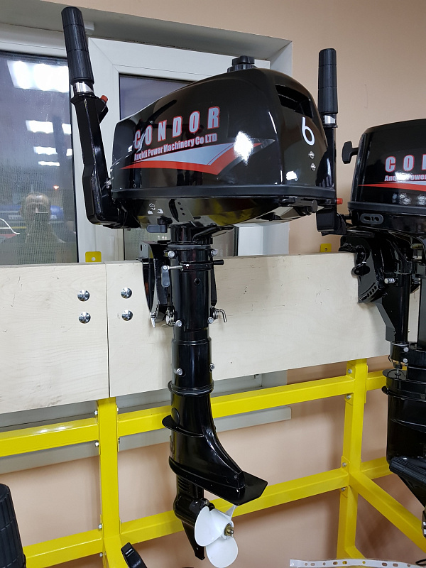 Лодочный мотор Condor F6HS без бака 12 л. в Вологде