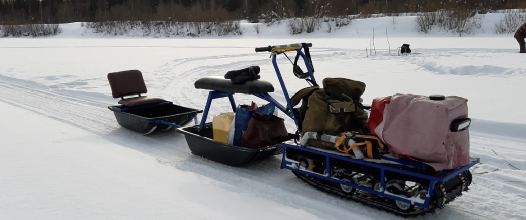Мотобуксировщик Альбатрос-L 9 без фары в Вологде