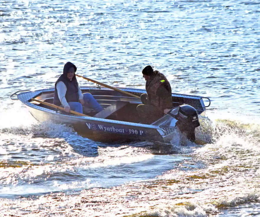 Алюминиевая лодка Wyatboat-390 P в Вологде