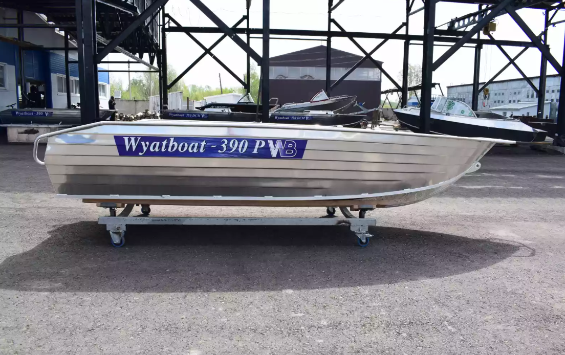 Алюминиевая лодка Wyatboat-390Р Увеличенный борт в Вологде