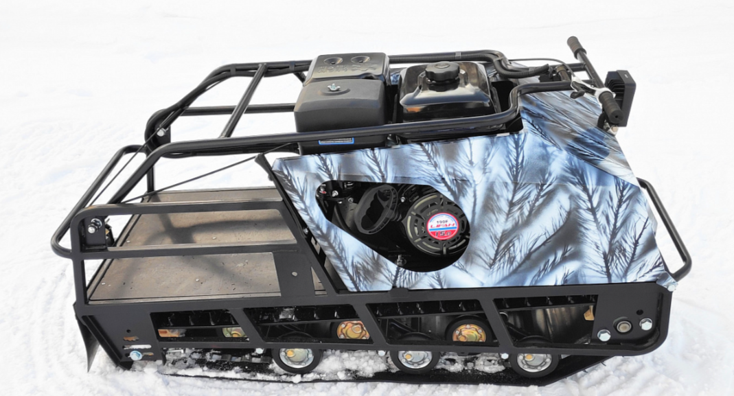 Мотобуксировщик Irondog (Железная собака) M500 20  Камуфляж Охотник в Вологде