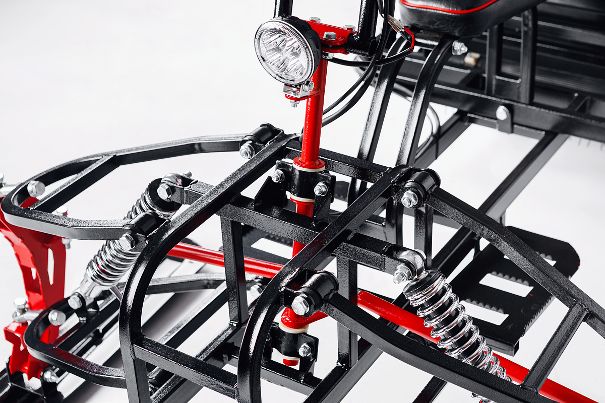 Лыжный модуль IKUDZO с подогревом ручек пластиковые лыжи в Вологде