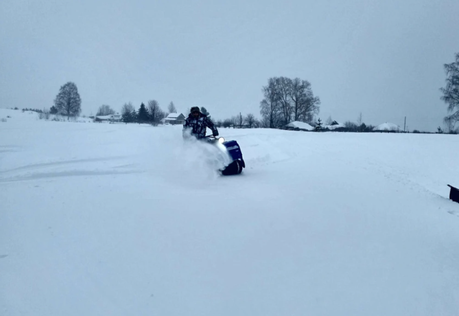 Мотобуксировщик Альбатрос-XLV 9 мини, тележки, 1250 мм в Вологде