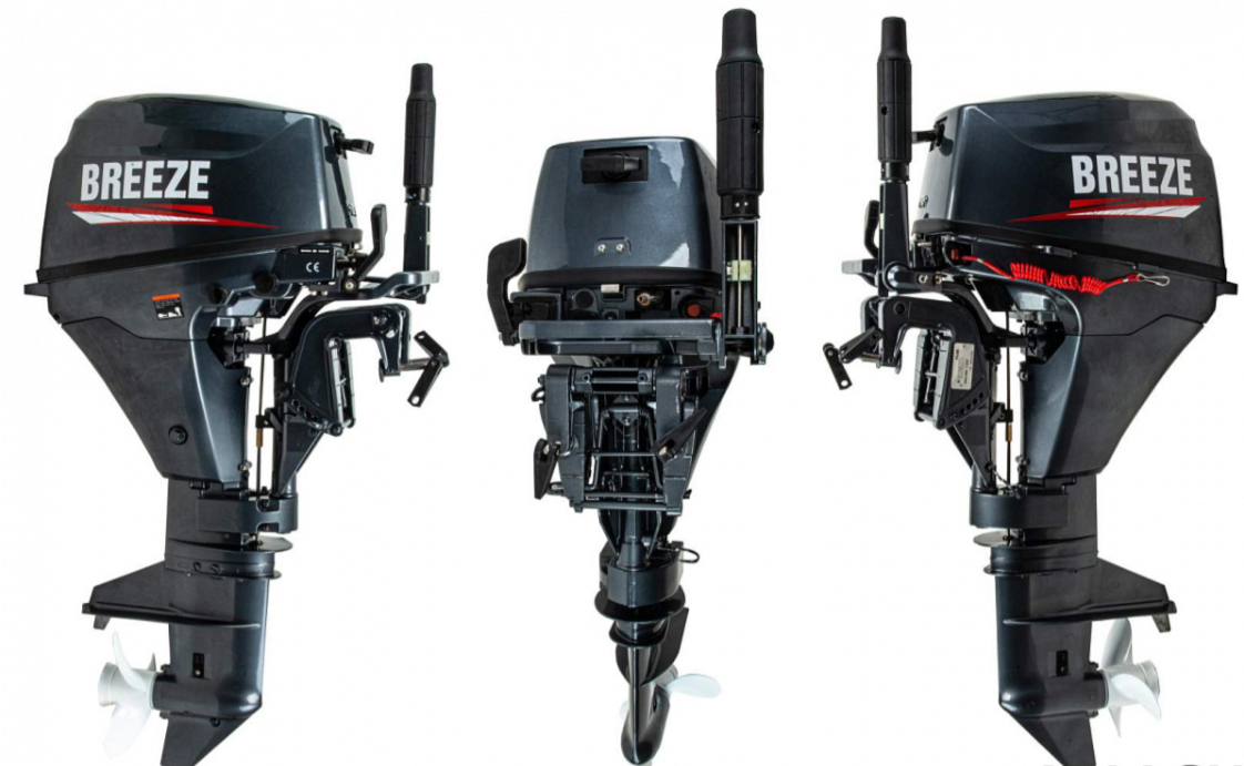 Лодочный мотор BREEZE F9,8S (4х тактный) в Вологде
