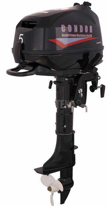Лодочный мотор Condor F5HS без бака 12 л. в Вологде