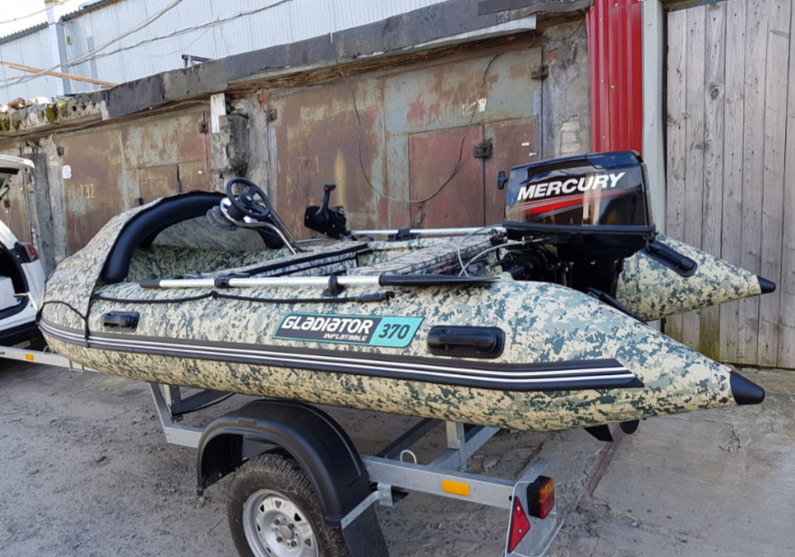 НАДУВНАЯ ЛОДКА GLADIATOR C370AL в Вологде