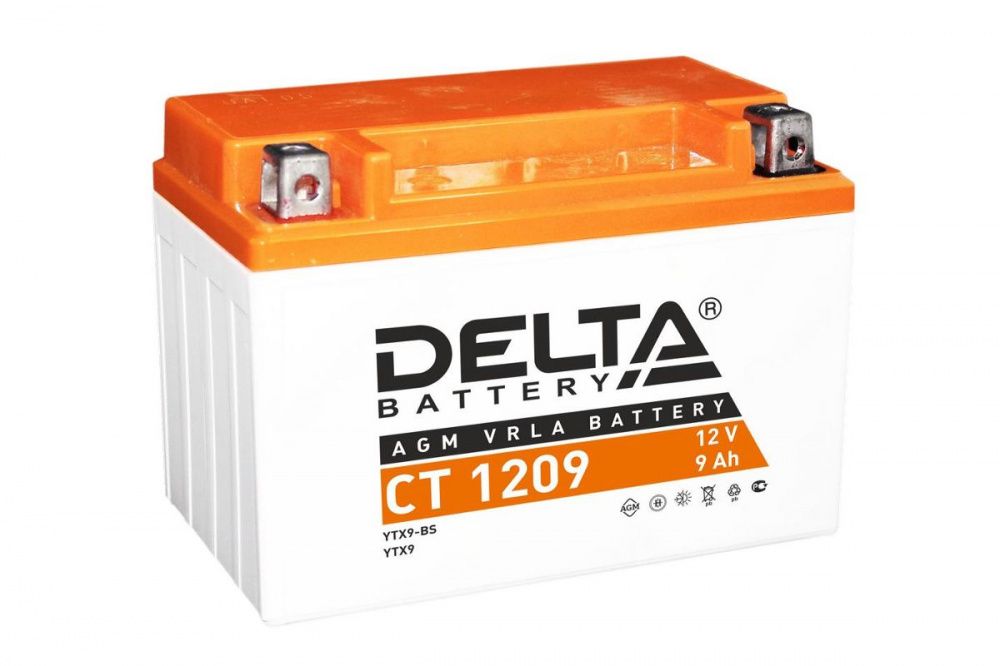 Аккумулятор Delta CT 1209 (12V / 9Ah) в Вологде