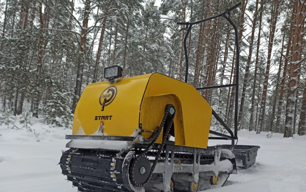 Мотобуксировщик РЫБАК СТАРТ Lifan 15 л.с. (металлический капот) в Вологде