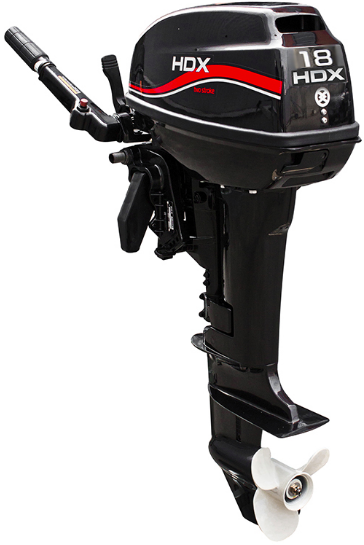 Лодочный мотор 2-х тактный HDX R series TE 18 BMS в Вологде