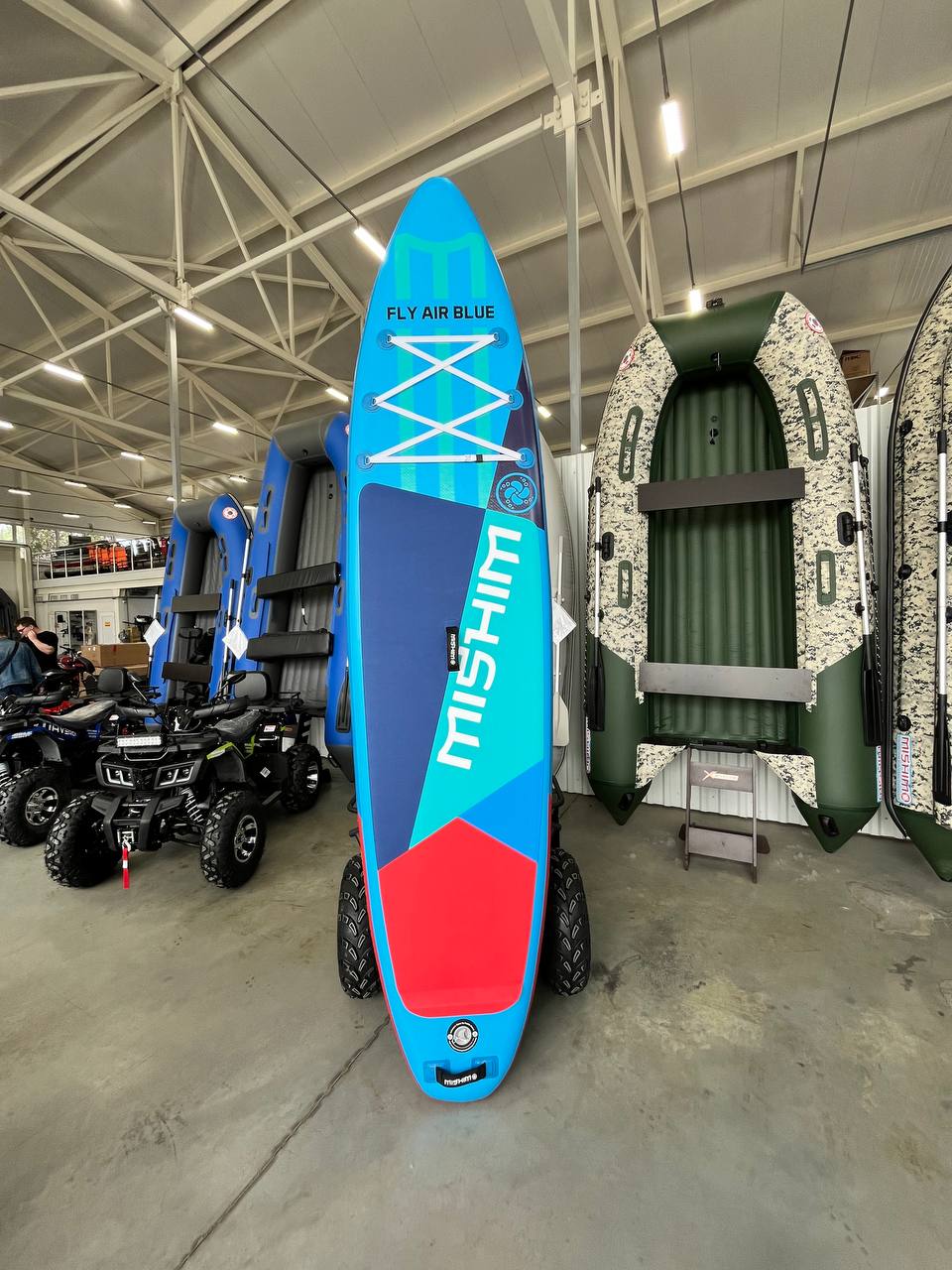 SUP (САП) Доска MISHIMO FLY AIR BLUE 10,8’ (330см) в Вологде