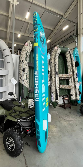 SUP (САП) Доска MISHIMO PRO-MAX Light Teal 11,6’ (355см) в Вологде