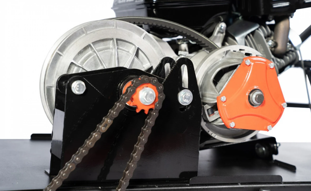 Мотобуксировщик БУРЛАК-M2 LFS 15 л.с. с эл/зап (передний привод, склизы) в Вологде